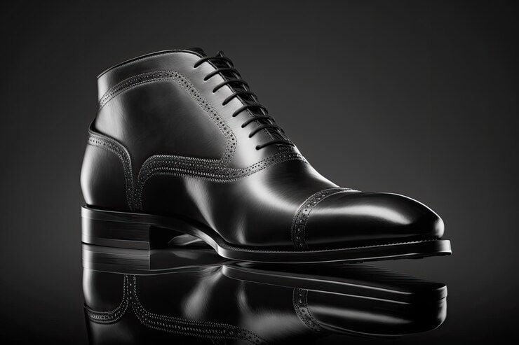 تصویر 4 از کفش چرم مردانه شیک و بادوام مناسب استایل رسمي و روزمره